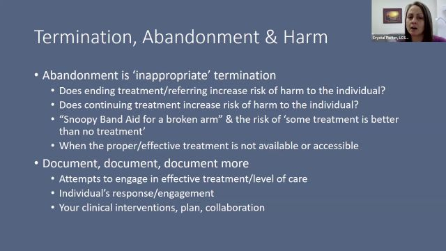 End of the Road: Best Practices for Termination