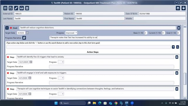 Treatment Plan Review